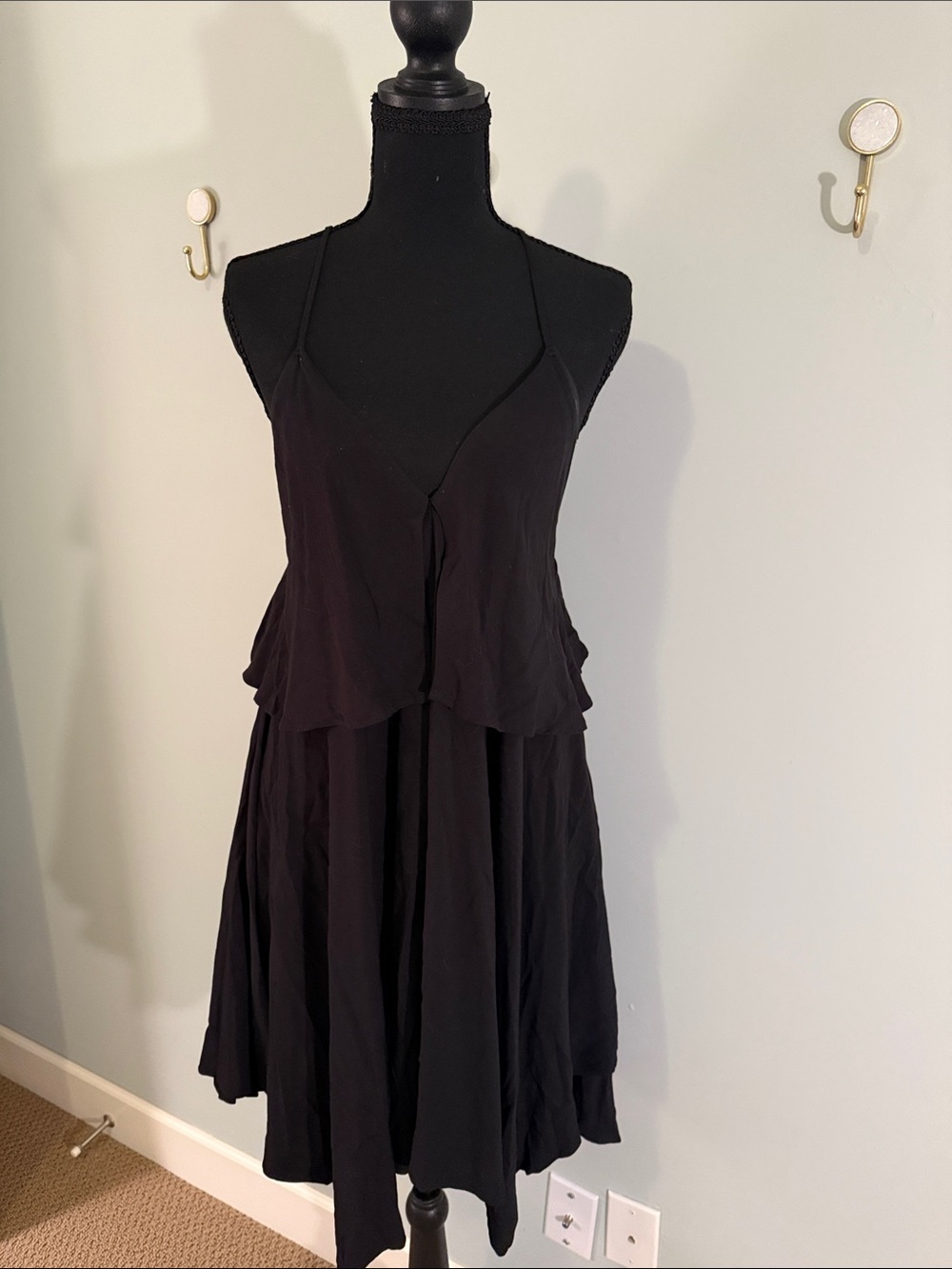 Jack by BB Dakota Asymmetrical Dress in Black